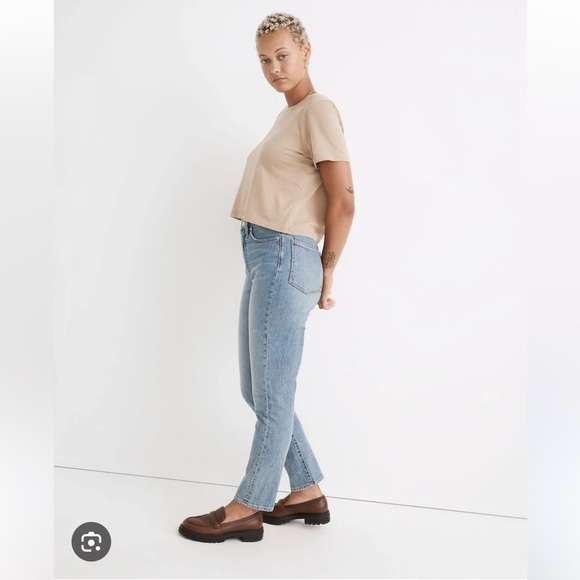 NEW‎ Madewell The Curvy Perfect Vintage Jean in Heathcote Wash, 32 - Picture 2 of 10